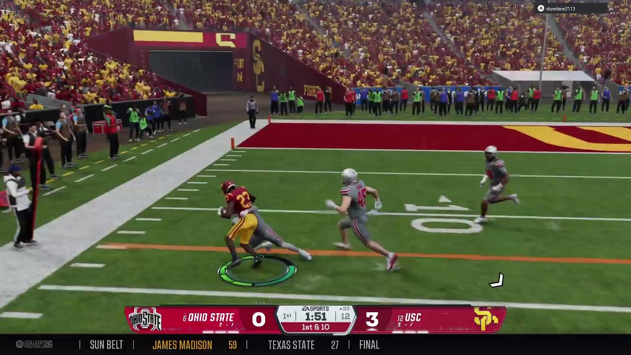 Ohio St vs USC