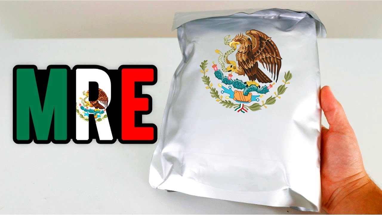 PROVEI A COMIDA DO EX&Eacute;RCITO DO M&Eacute;XICO !! MUITA PIMENTA ?? ( MRE - &Aacute;REA SECRETA )