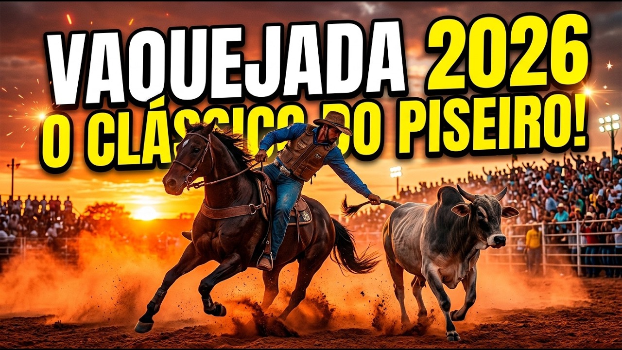PISEIRO VAQUEJADA DO INTERIOR 2026 🔥 AS MAIS TOCADAS DO MOMENTO