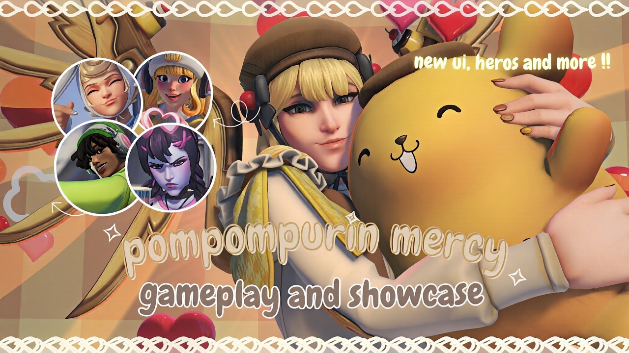 𝜗ৎ let's checkout the new huge overwatch update !! ♡ new uid + heros + mercy skins 💛 | ow