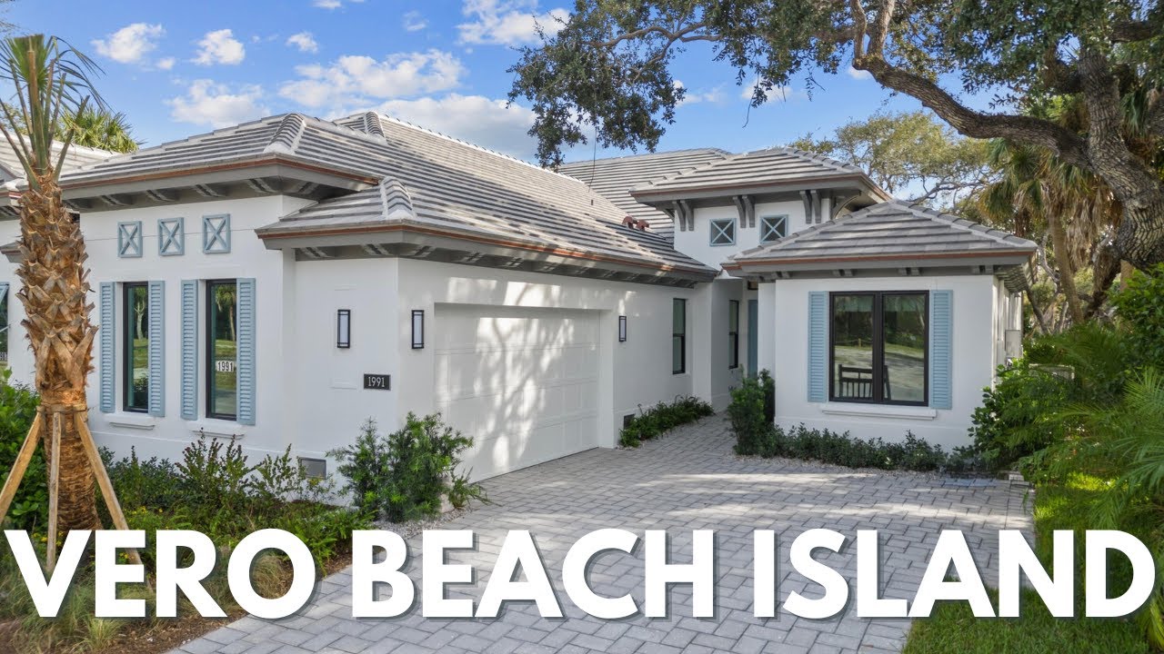 Turnkey Oceanside Luxury New Construction Pool Home in Vero Beach Florida | The Barrier Island 32963