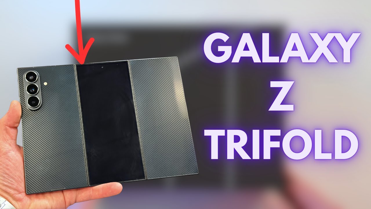 Galaxy Z Trifold Retail Unboxing - Rare Samsung Superphone
