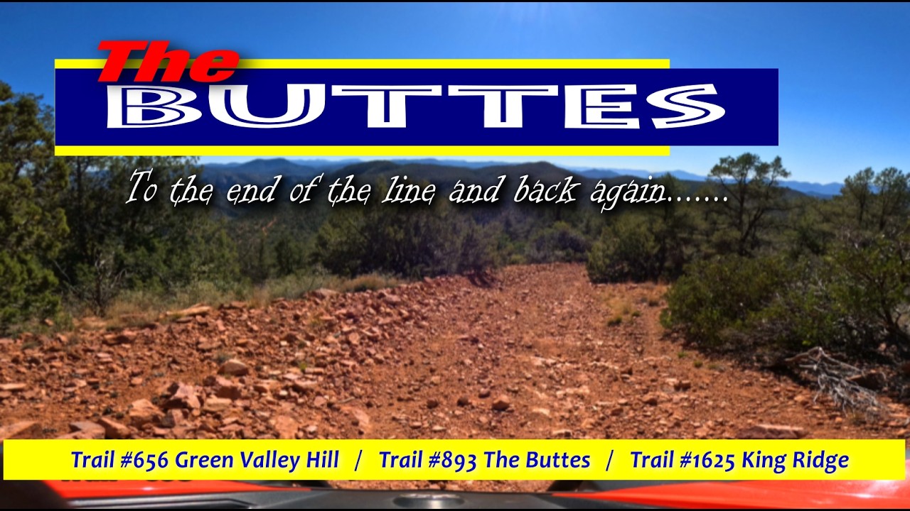 The Buttes Trail. Scenic Trail Ride on UTV, or side by side in Payson, Arizona