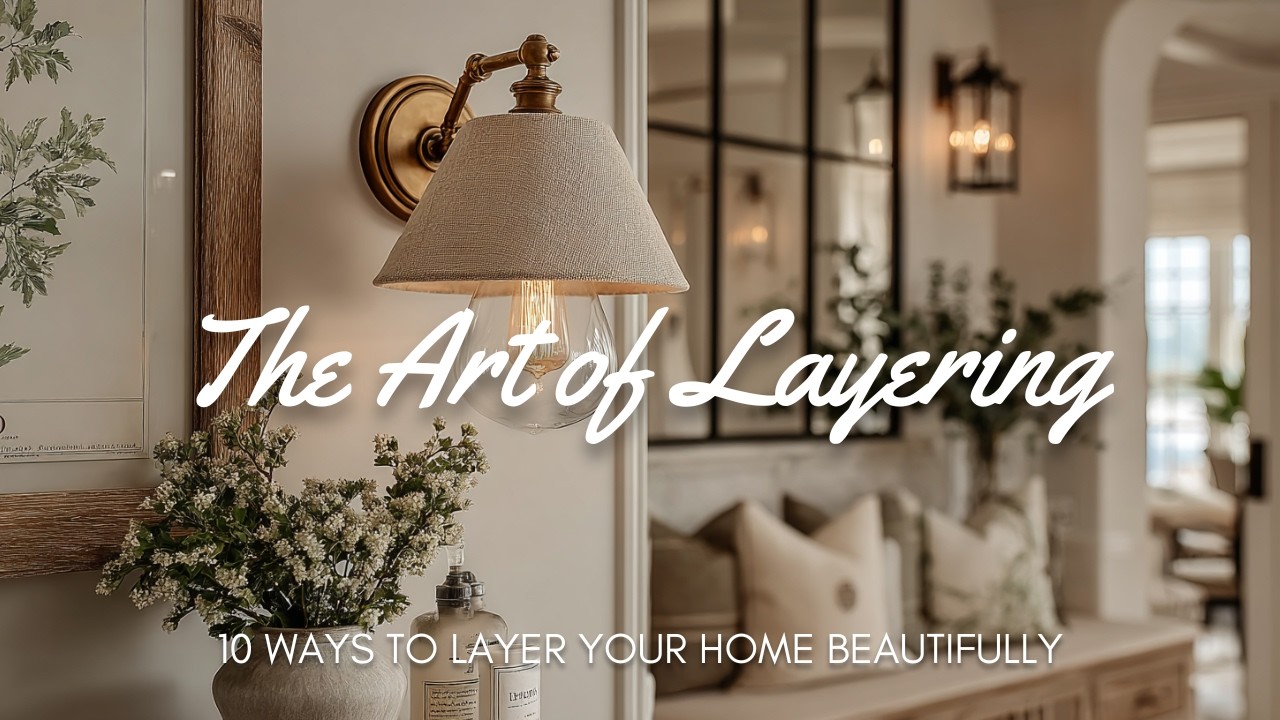 🏡 The Art of Layering : 10 Ways to Layer Your Home Beautifully