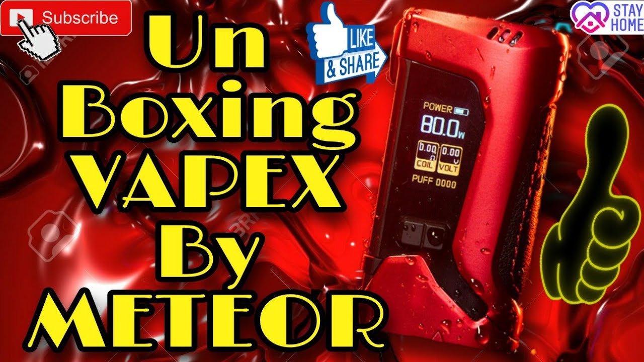 Vapex by Meteor ( A 10mins Charging MOD + Water,Dust and Shockproof w/ Built in Battery)👍