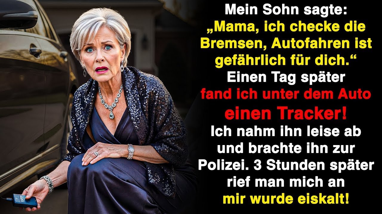 Mein Sohn „prüfte“ die Bremsen. Ich fand den Tracker! Drei Stunden später kam der Anruf!
