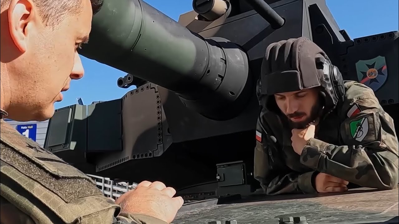 Stalowe Bestie budzą się do życia💥 #WystawaSiłZbrojnych na #MSPO 2025! #wojskopolskie 🎥#iwspsz