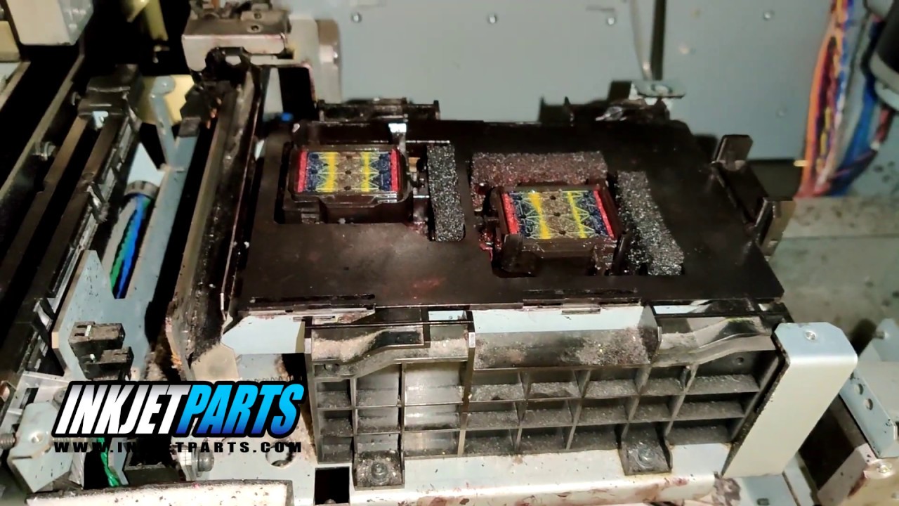 JV300 / CJV150 Bad Test Print Replace Cap Top Recover Nozzles | Inkjet Parts