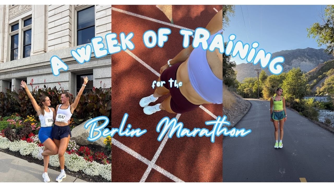 A WEEK OF TRAINING FOR THE BERLIN MARATHON (THROW BACK TO WEEK 5)