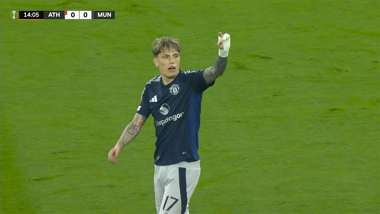 Alejandro Garnacho vs Athletic Club Away (1/5/2025) HD1080i