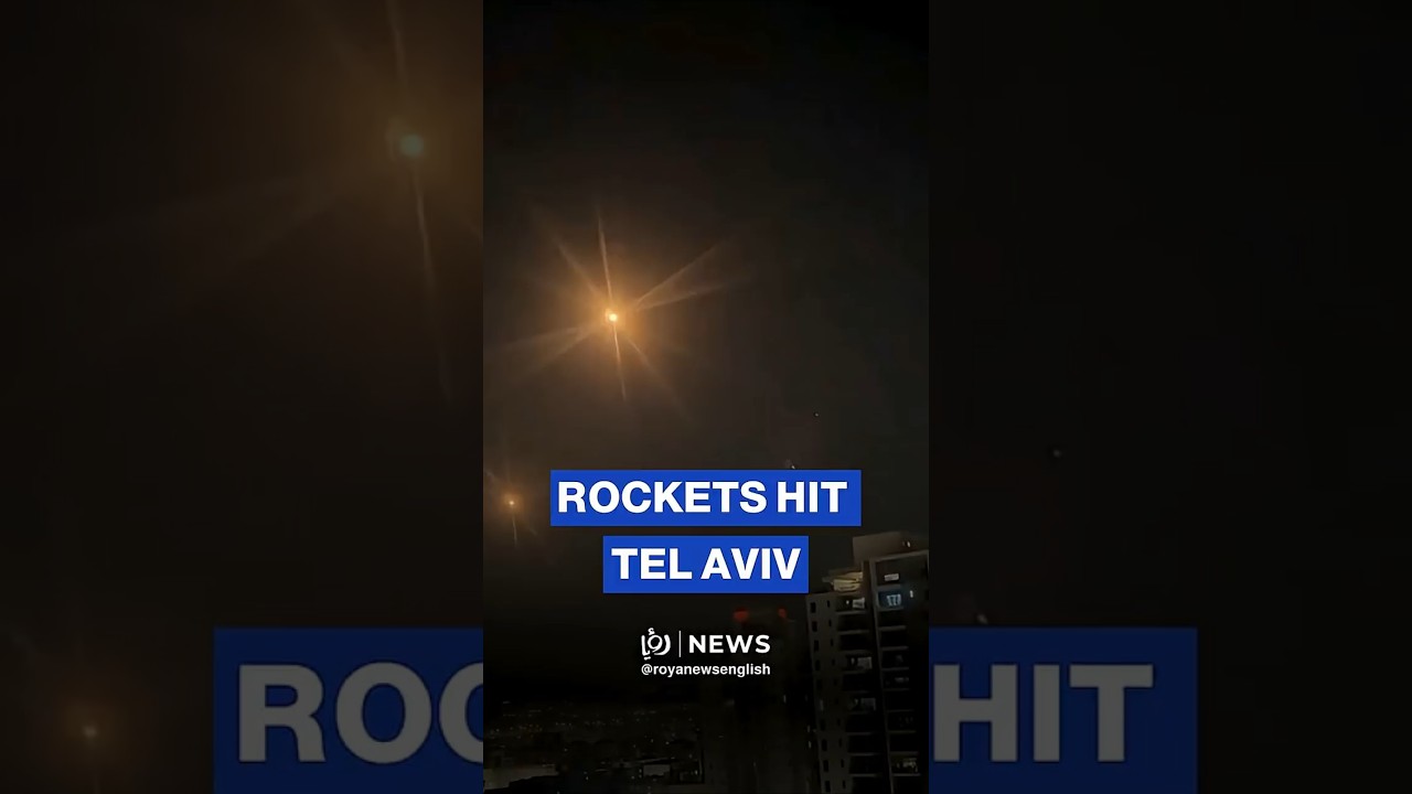 Iranian rockets slam Tel Aviv as Iron Dome intercepts multiple missiles