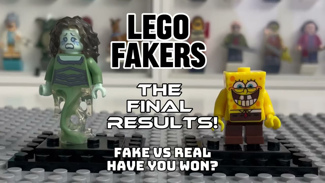 Lego Fakers Results - Fake VS Real. Fake Revealed SpongeBob or Banshee