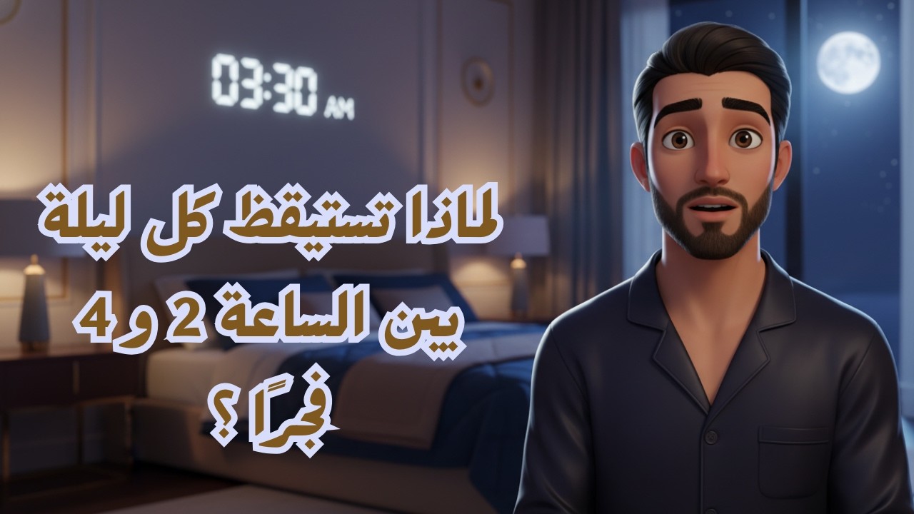 لماذا تستيقظ تحديداً بين الساعة 2 و 4 فجراً؟ سرٌّ عظيم سيغير حياتك للأبد!