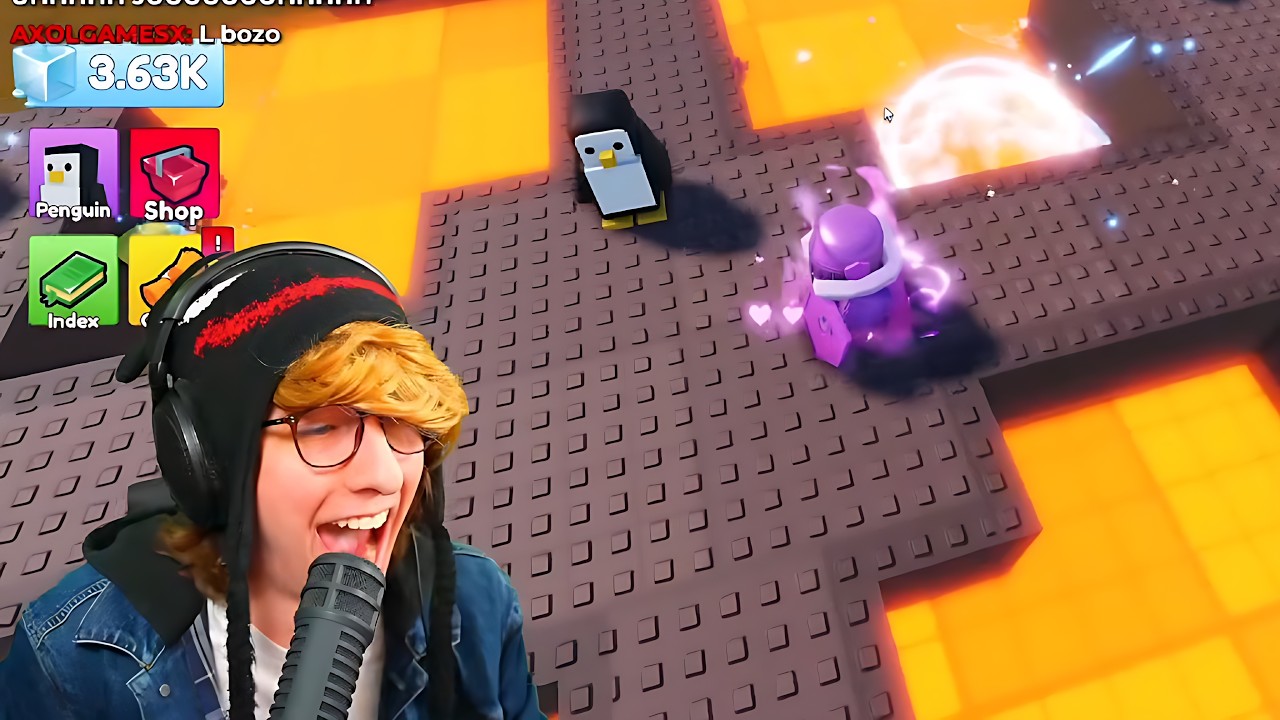KreekCraft plays Roblox Knockout for the first time