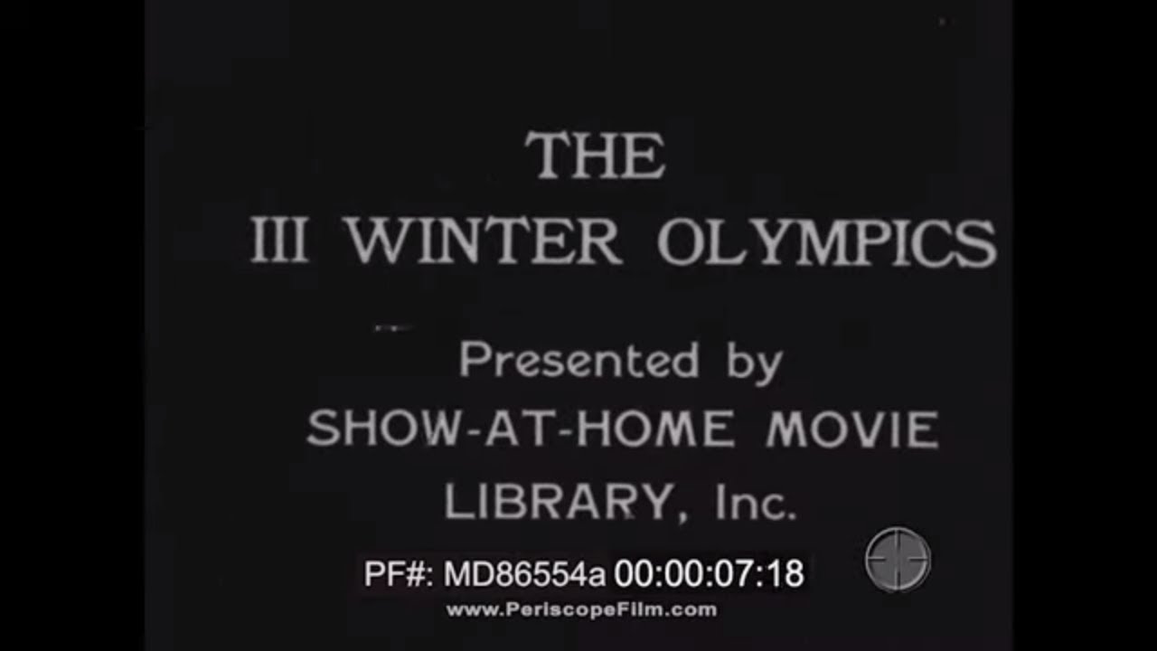 1932 LAKE PLACID WINTER OLYMPIC GAMES   IIIrd OLYMPICS  MD86554a