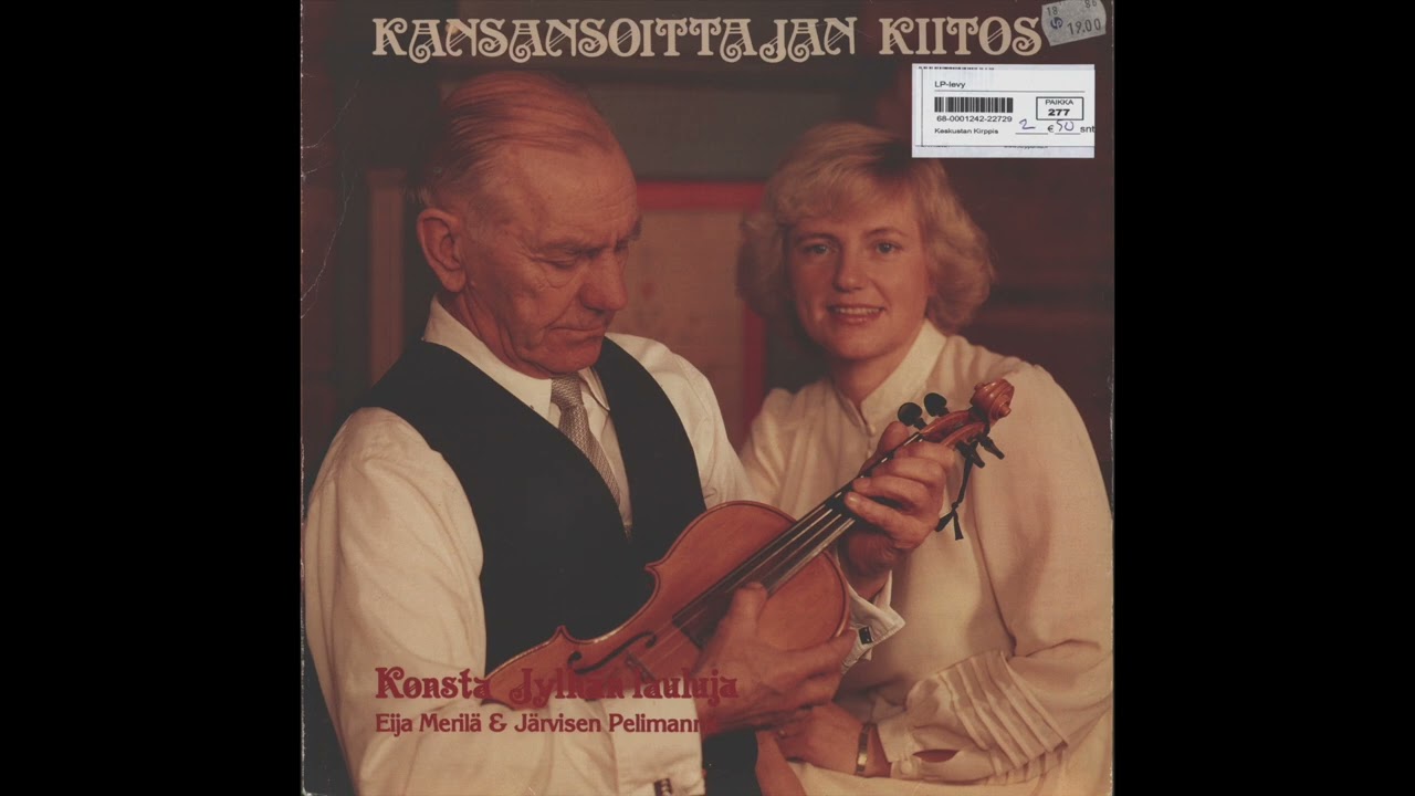 Finnish LP: Kansansoittajan Kiitos (Konsta Jylhän Lauluja), 1983, Prisma RV 1081