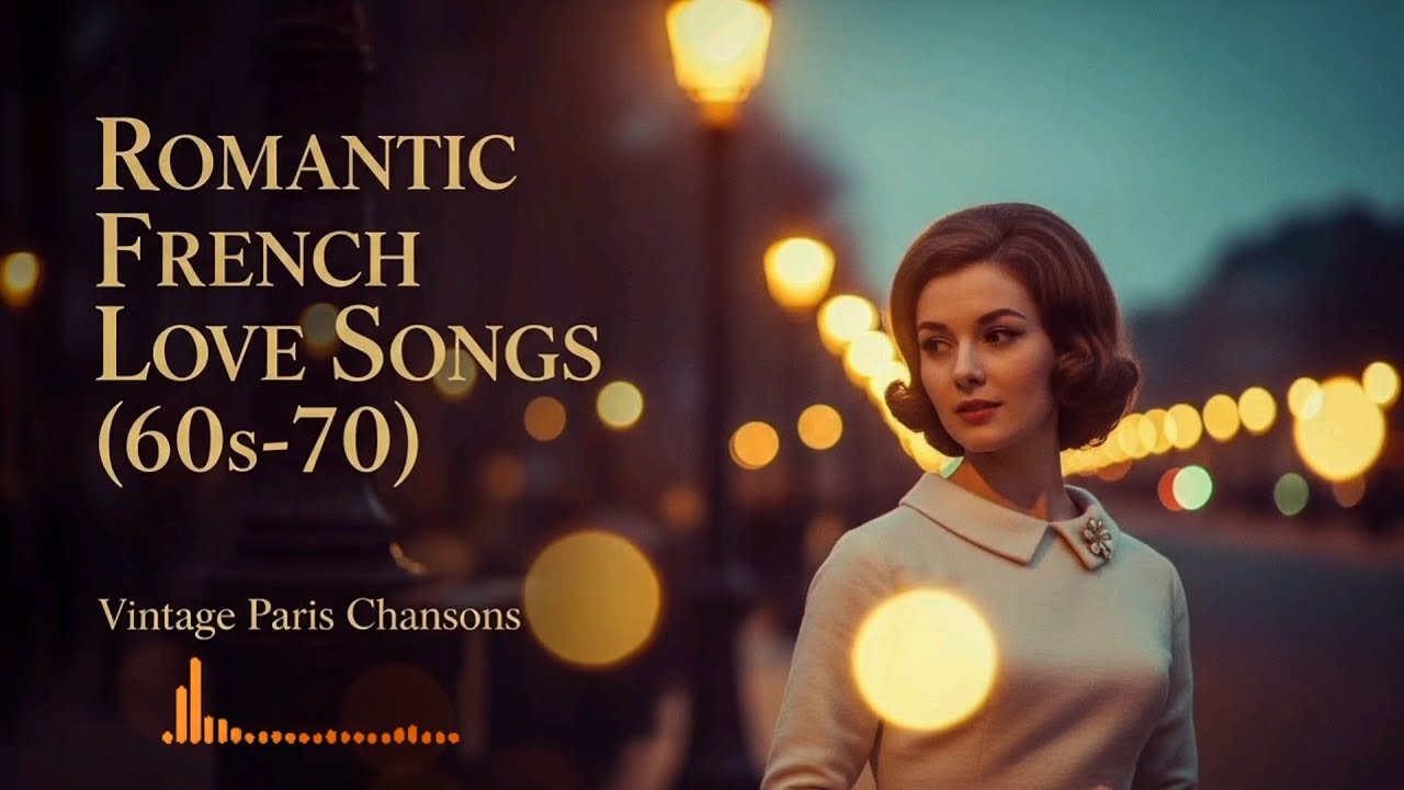 Romantic French Love Songs 💕 Vintage 60s–70s Chansons for the Heart | Nostalgic Playlist
