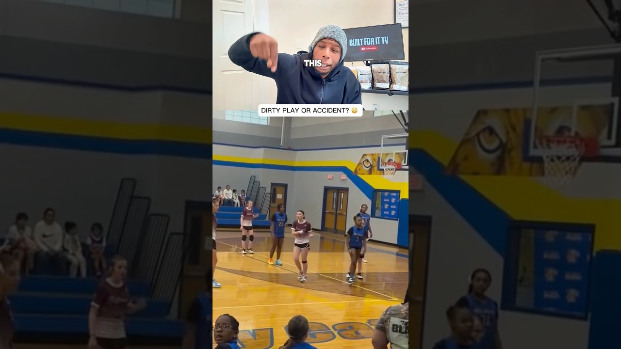 Ref Missed This Dirty Play&hellip; Then Everyone Started Yelling 😳🏀
