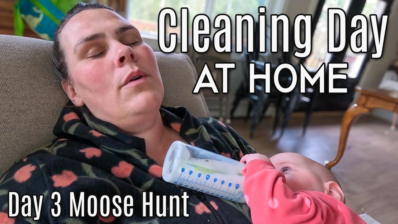 Cleaning Day and Cheering on X-Country | Dad Moose Hunt Day 3