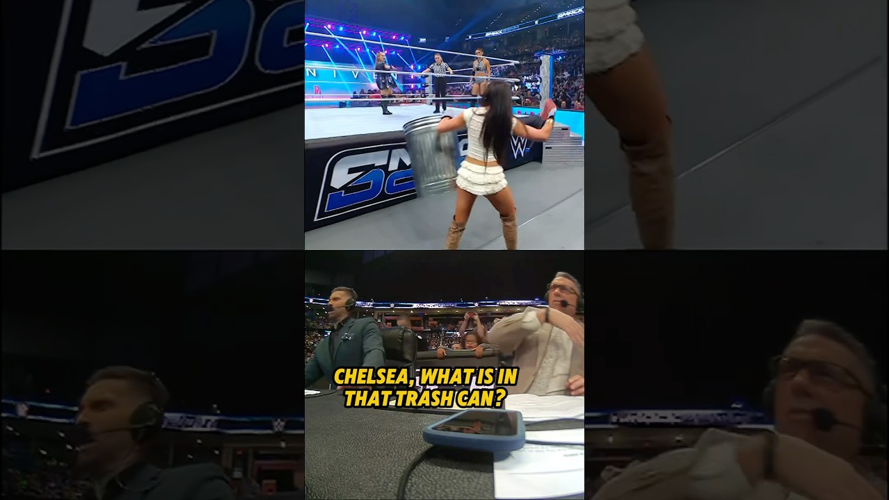 Michael Cole is going to be UNHINGED for the Dumpster Match tomorrow! 😂