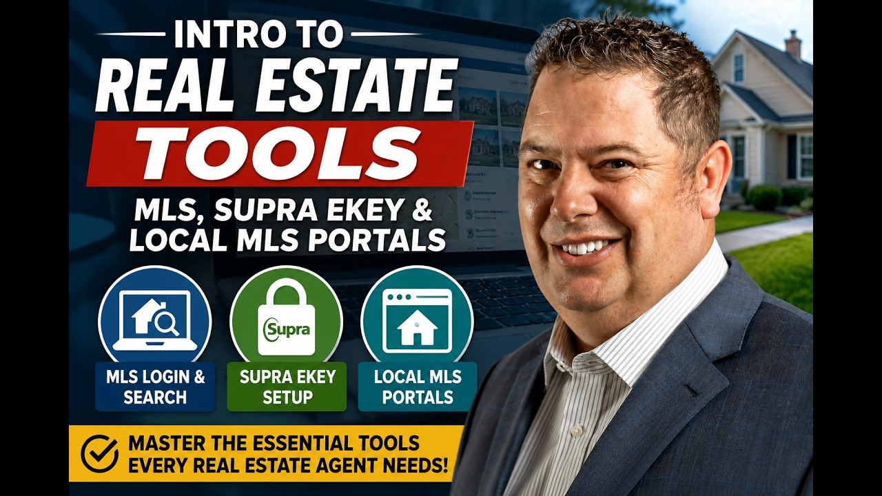 New Real Estate Agent Training: MLS, Supra eKEY & MLS Portals Explained