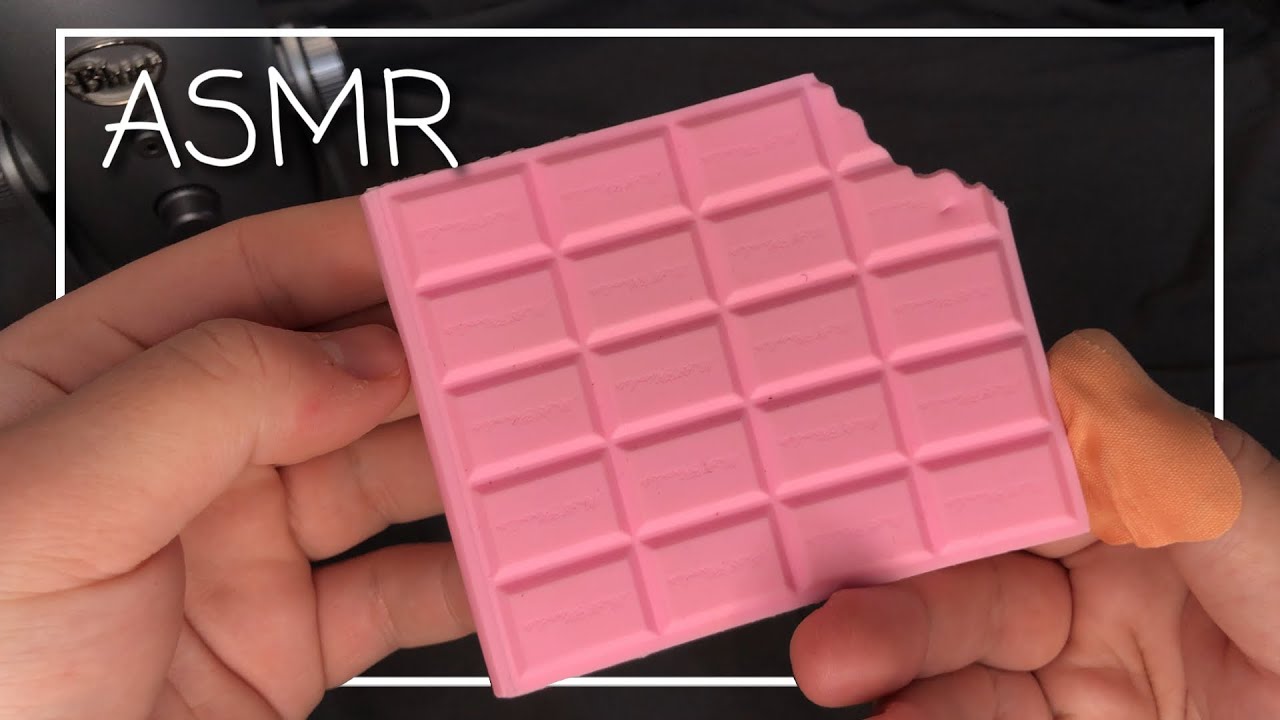 ASMR Chocolate Book Tapping & Scratching! 🩷 (No Talking)