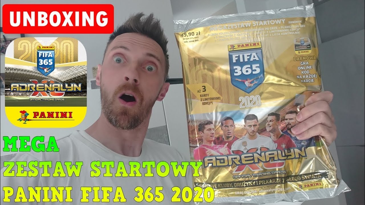 HIT!!! NOWOŚĆ!!! FIFA 365 2020 MEGA ZESTAW STARTOWY UNBOXING