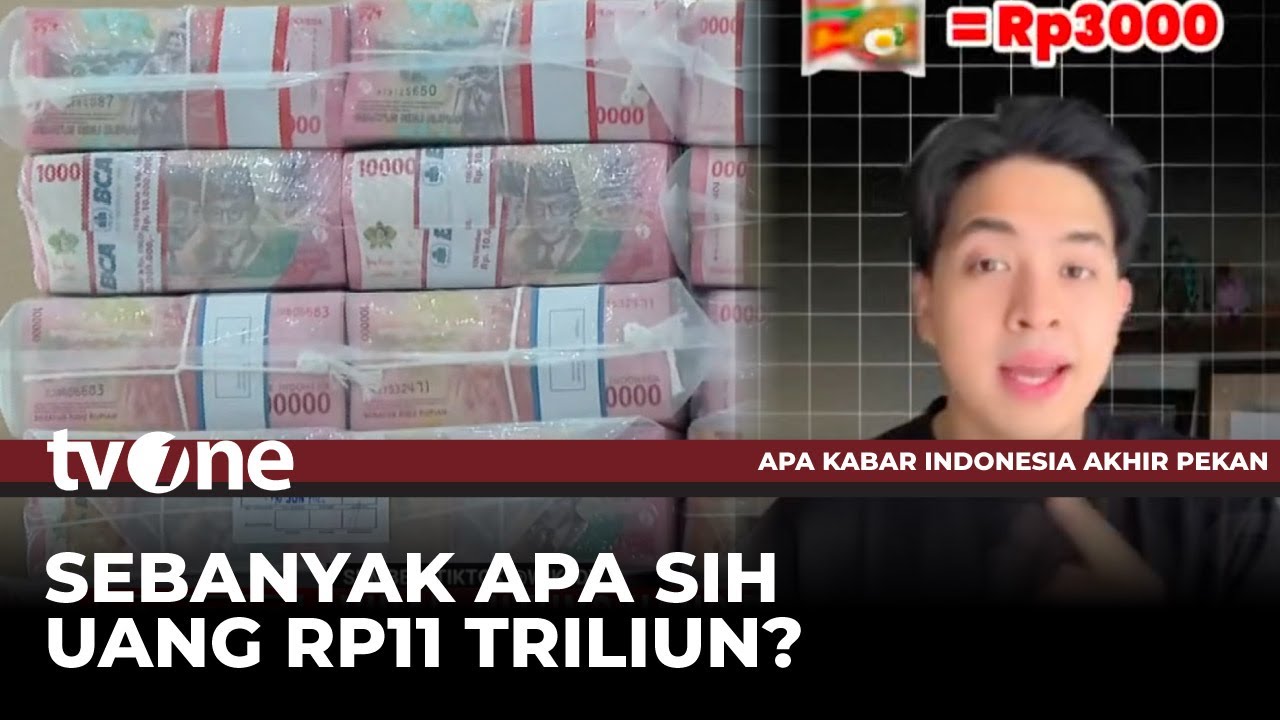 Tumpukan Uang Triliunan Rupiah Diperlihatkan Kejagung, Jerome Polin Buat Tanggapan Unik di Medsos