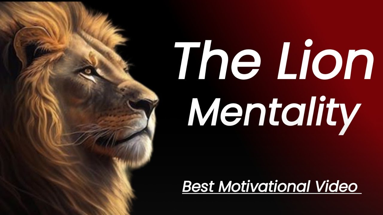 The Power of Lion's Attitude । Lion Mentality। Powerful Motivational Video in Hindi