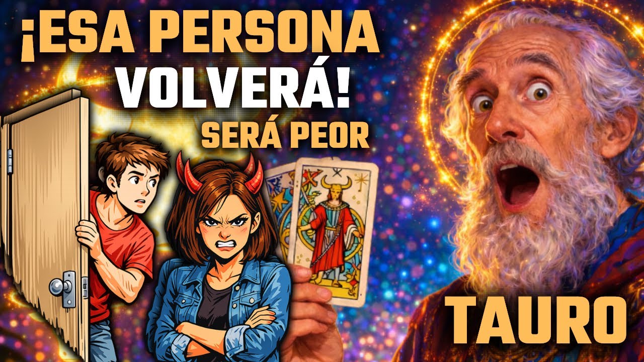 ¡TAURO! ¡TE VA A SUBIR LA PRESIÓN! 😱💥 ¿PENSABAS QUE ESA PERSONA SE HABÍA IDO? 💔👀 ¡YA REGRESA! 🚪💘⚡