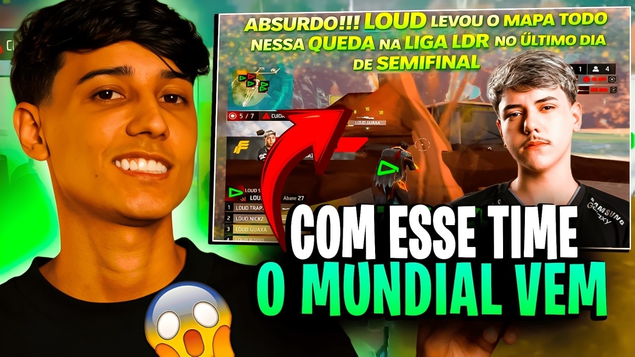 BAK REAGINDO A LOUD LEVANDO O MAPA TODO NO ULTIMO DIA DE SEMIFINAL DA LIGA LDR