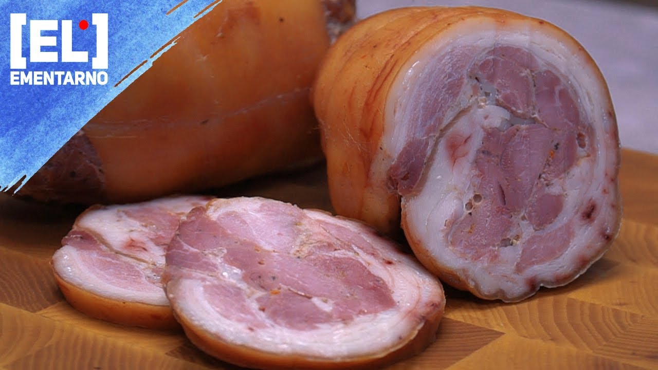Свиной Рулет из Рульки или Ветчина из Рульки 🐷 Праздничный Рецепт из Рульки!  English Subtitles