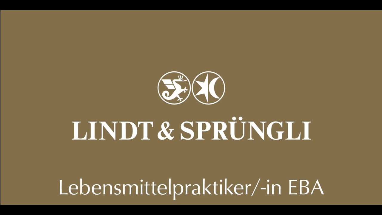 Eine Lehre als Lebensmittelpraktiker/-in bei LINDT
