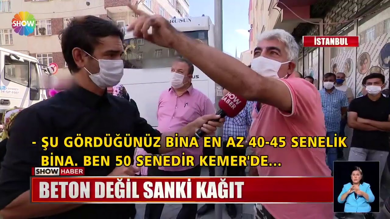 40 senelik bina 40 saniyede yıkıldı