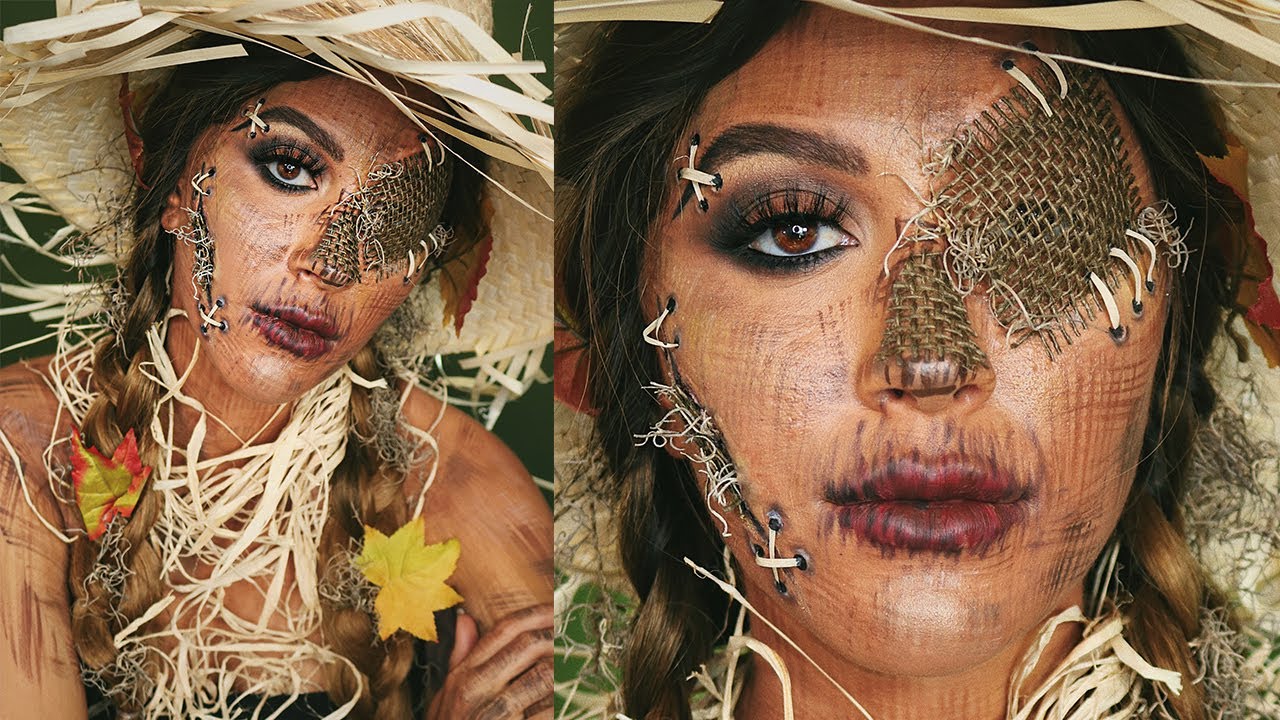 ESPANTAPAJAROS  | MAQUILLAJE DE HALLOWEEN | Scarecrow | Vicky Alvarez