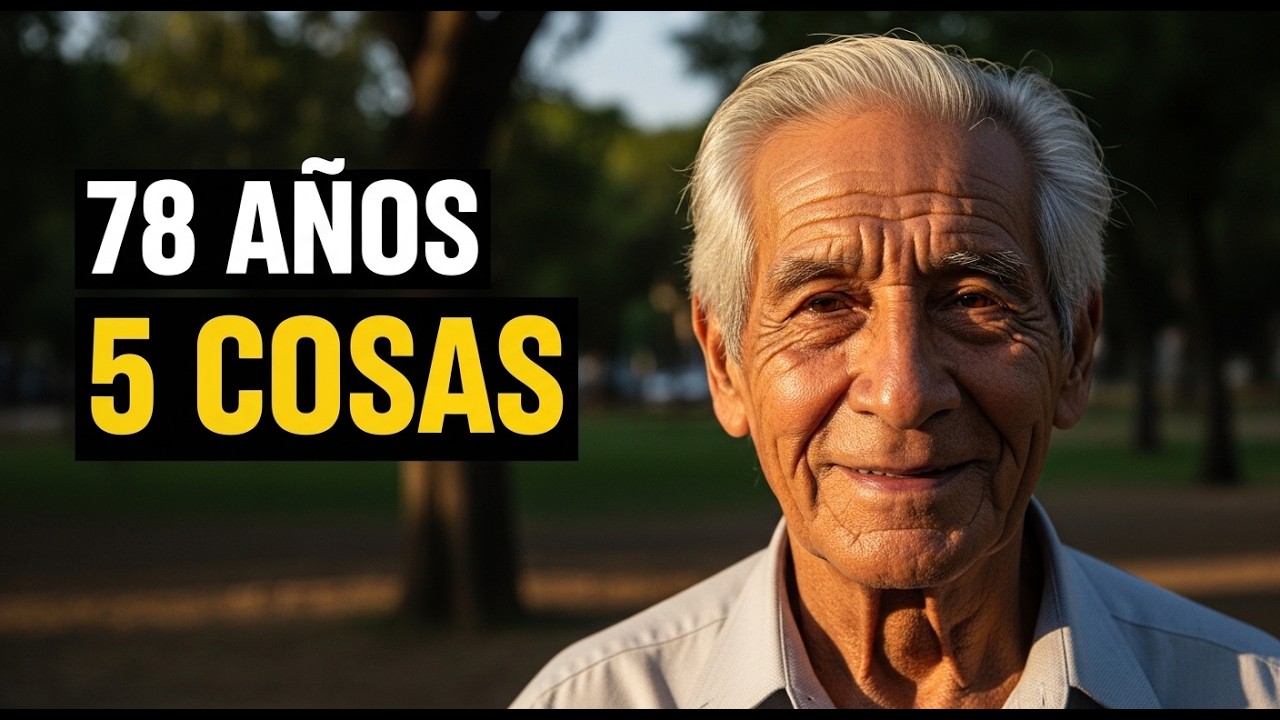 A los 78, Descubrí las 5 Cosas Que Realmente Cambiaron Mi Vida