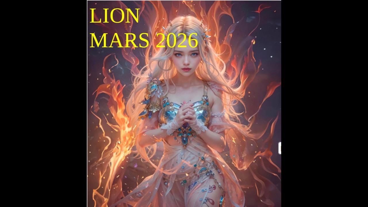 MARS 2026 LION En ouvrant votre coeur vous attirez l'abondance