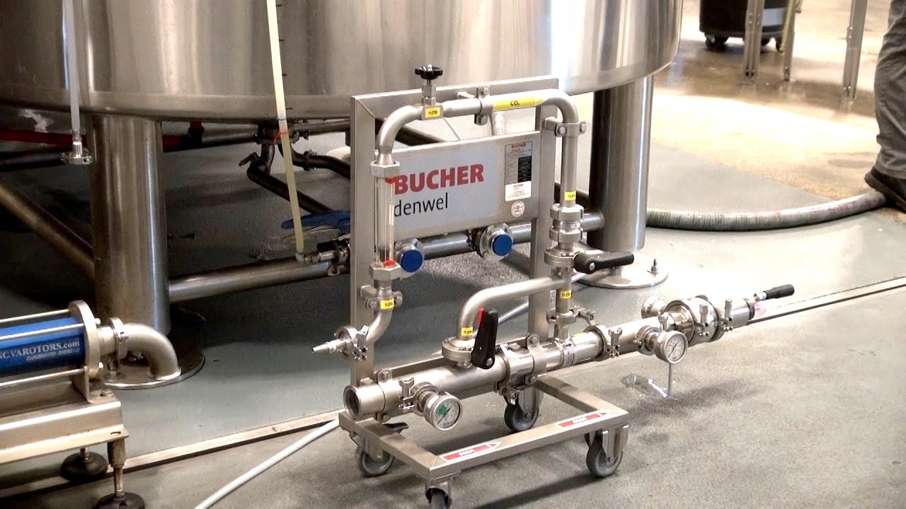 Bucher Denwel Inline Carbonation -  Icicle Brewing Co.