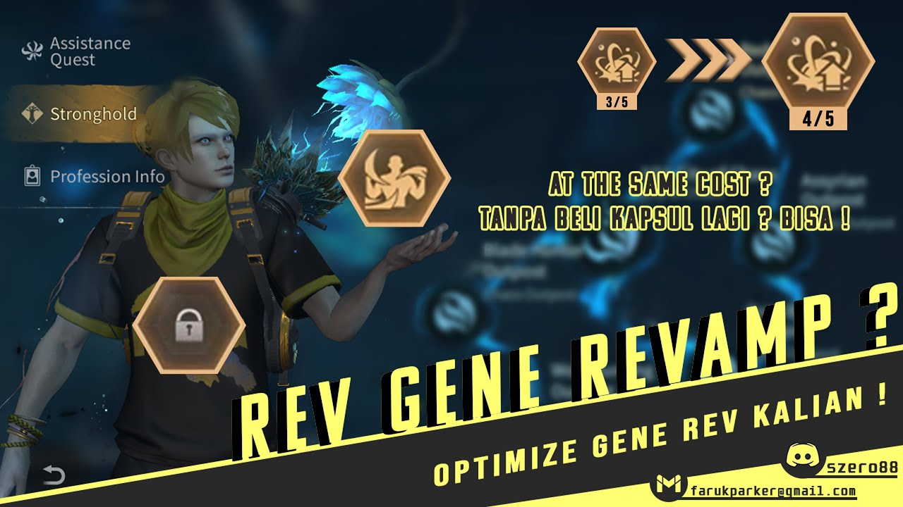 LIFEAFTER NEW UPDATE - GENE REVAMP GUIDE FOR F2P Bilek 🗿🗿🗿 Awas Salah Pencet Upgrade GENE REVENANT !