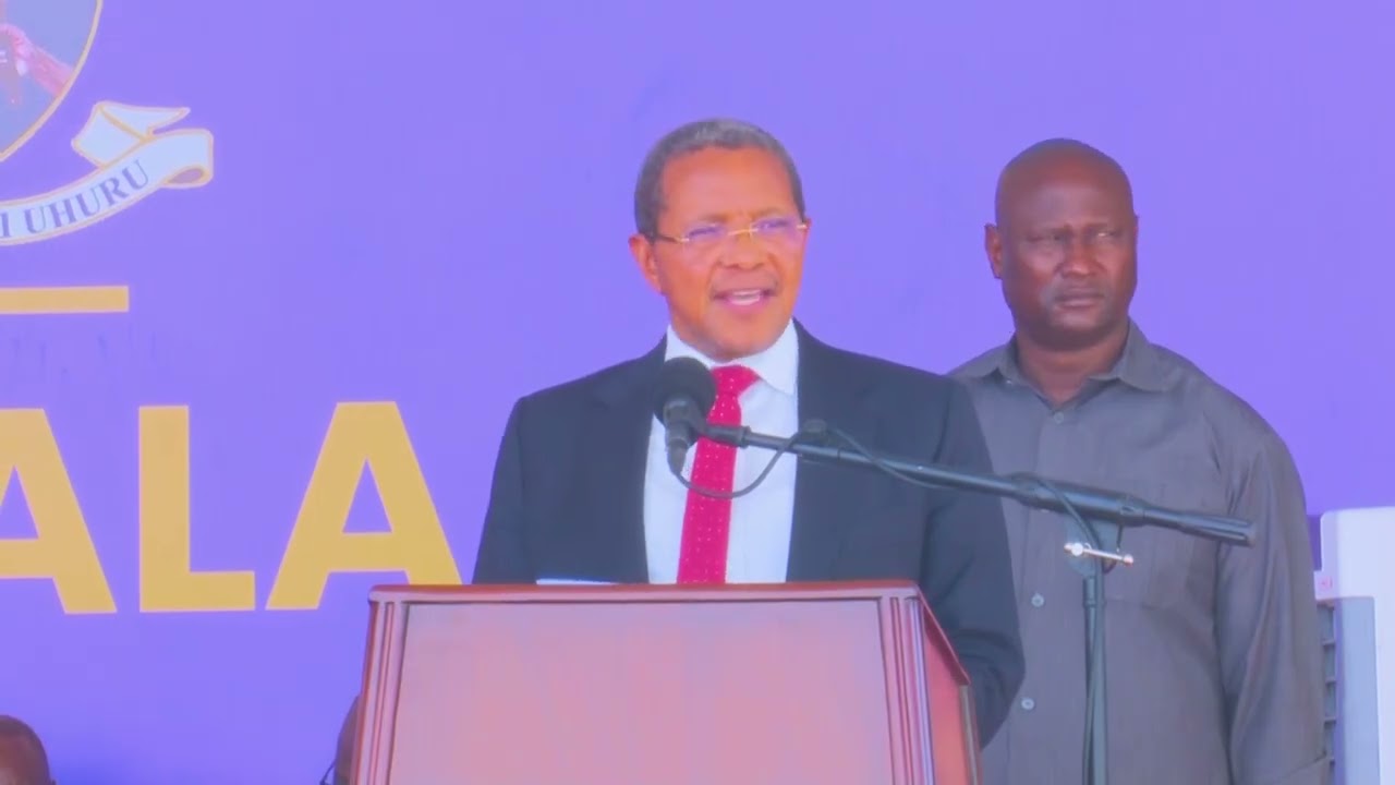 UWEKAJI WA JIWE LA MSINGI KATIKA UJENZI WA TAASISI YA SAYANSI ZA BAHARI (IMS), ZANZIBAR