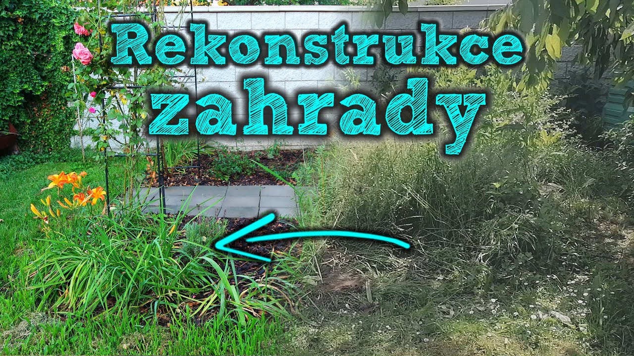✂️ Rekonstrukce zahrady 👨‍🌾 TIMELAPSE