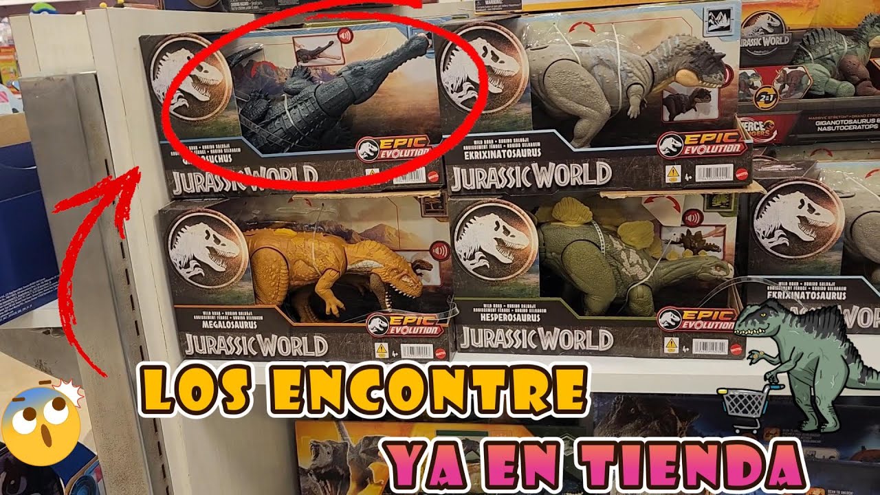 Jurassic World Epic Evolution Caceria Rugidores ya en Tiendas!