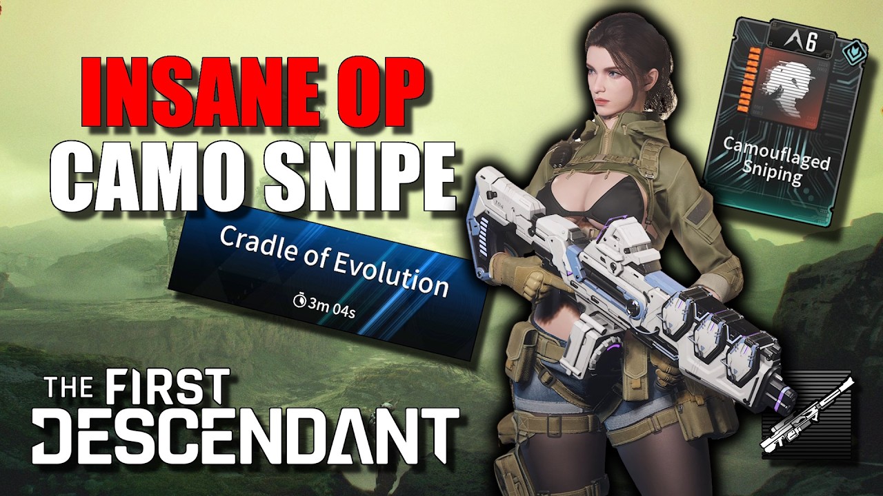 Hailey Camouflaged Sniping Build Cradle Of Evolution | Patch 1.4.3 | The First Descendant