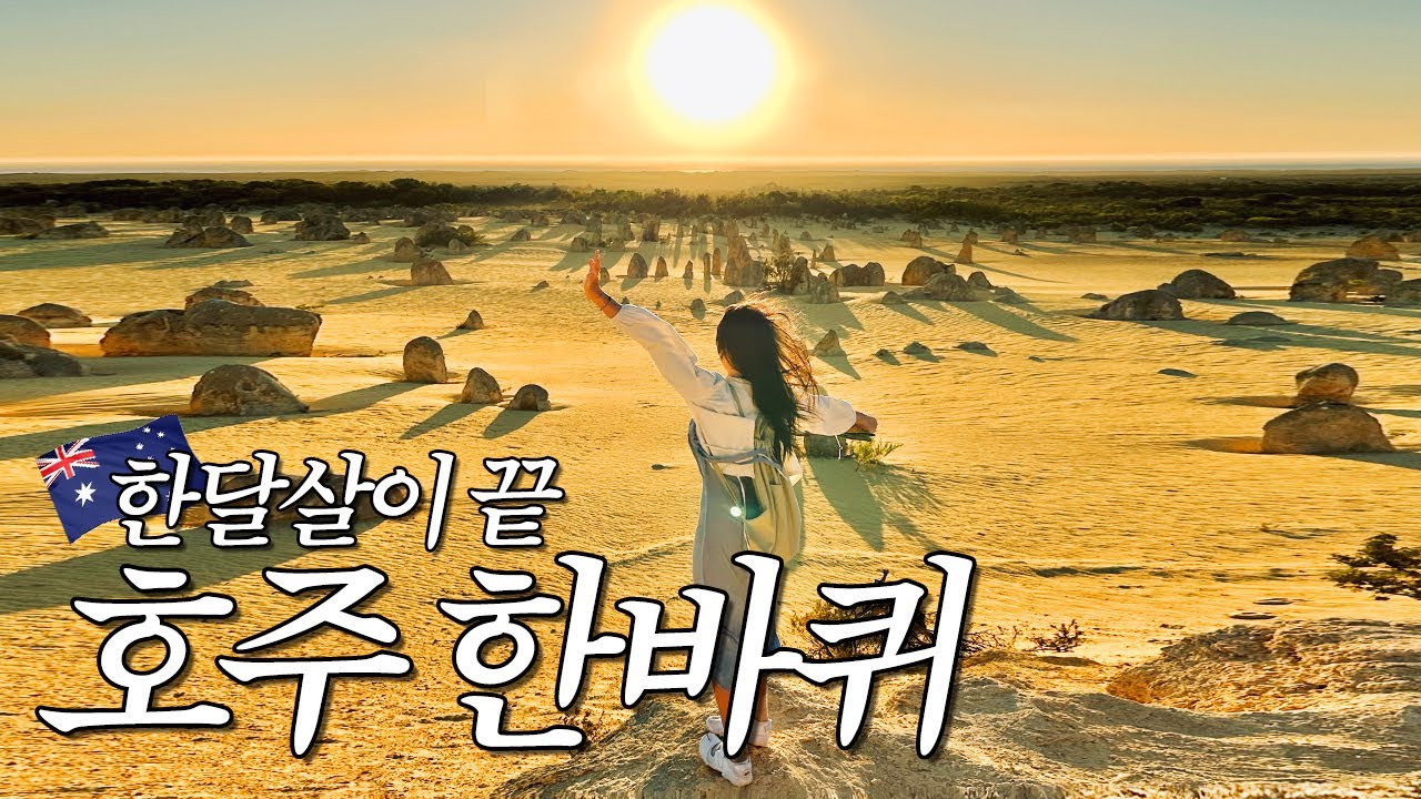 🇦🇺11 나홀로 호주 한달살기 끝에 퍼스에 온 이유🏜✨🌵💛 여자 혼자 서호주 여행 피나클스 사막 은하수 란셀린 관광 투어 추천 브이로그 Perth Travel Vlog