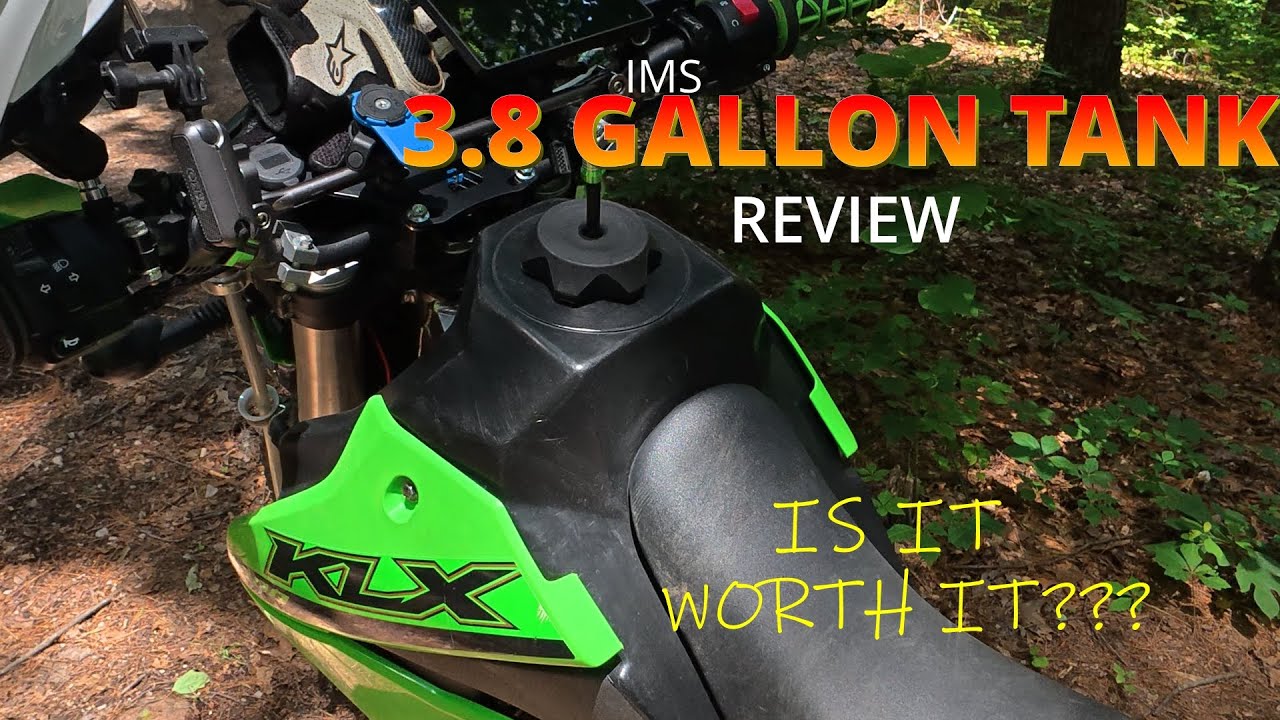 IS IT WORTH THE MONEY??? KLX300 IMS 3.8 GALLON TANK REVIEW