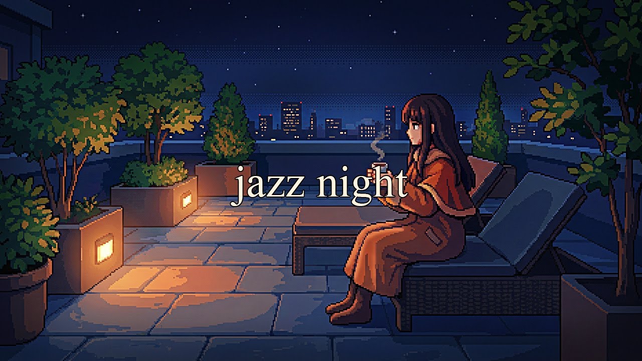 you don’t need to rush... (rooftop jazz music w/ white noise to focus)