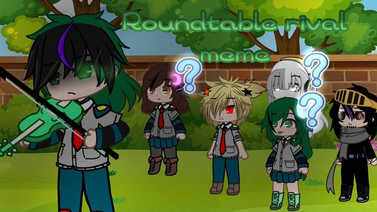 Roundtable rival meme 🧡bakudeku💚 izuku Afton