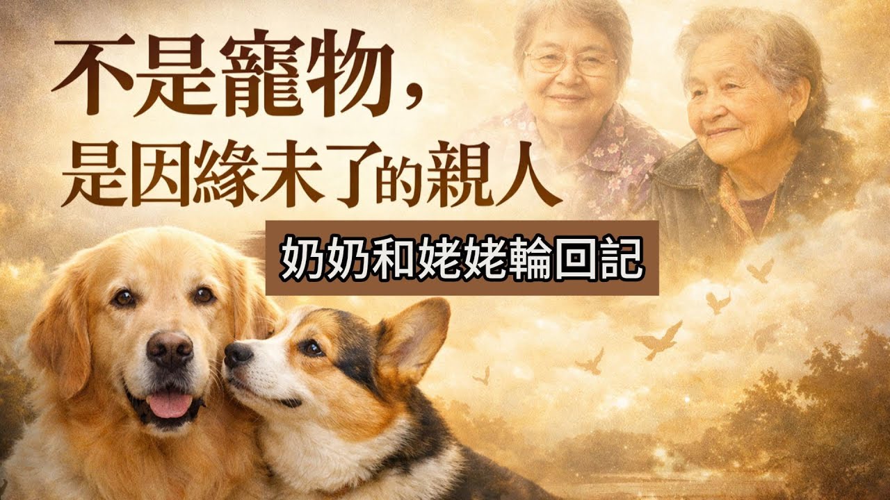 【姥姥與奶奶輪回為狗】它們不是寵物，是因緣未了的親人！她們爲什麽會墮狗道，令人深思啊