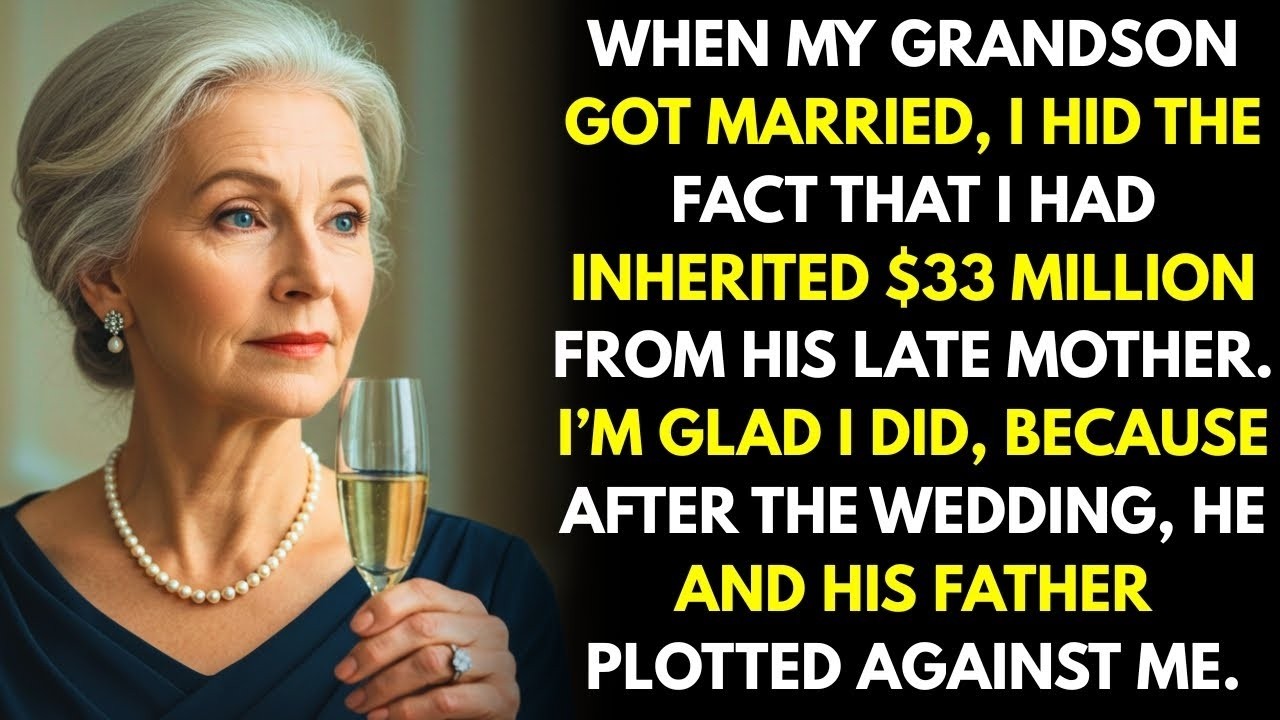At My Grandson's Wedding, I Kept Silent About the $33 Million I Inherited From His Mother—Thank Go