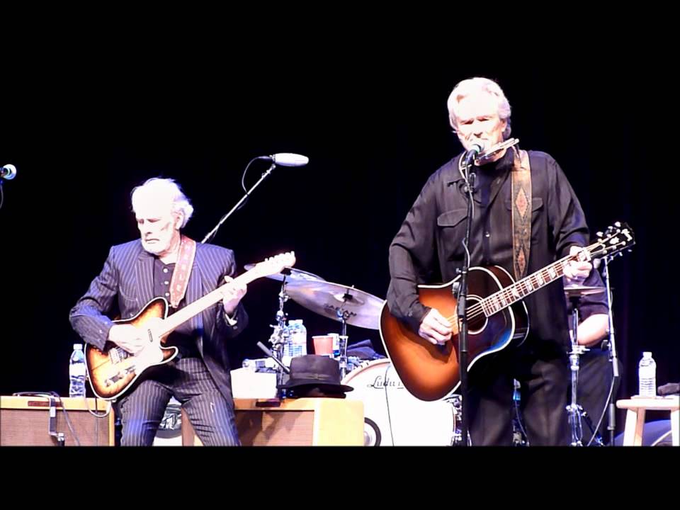 Kris Kristofferson and Merle Haggard 